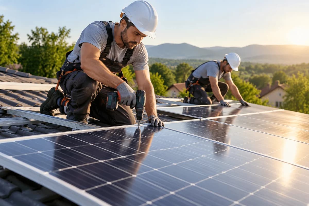 Imagine ilustrativă pentru panouri fotovoltaice